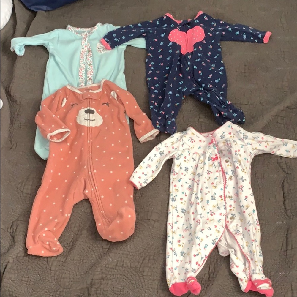 Carter’s baby girl pajamas